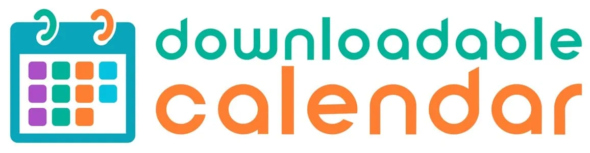 Downloadable Calendar