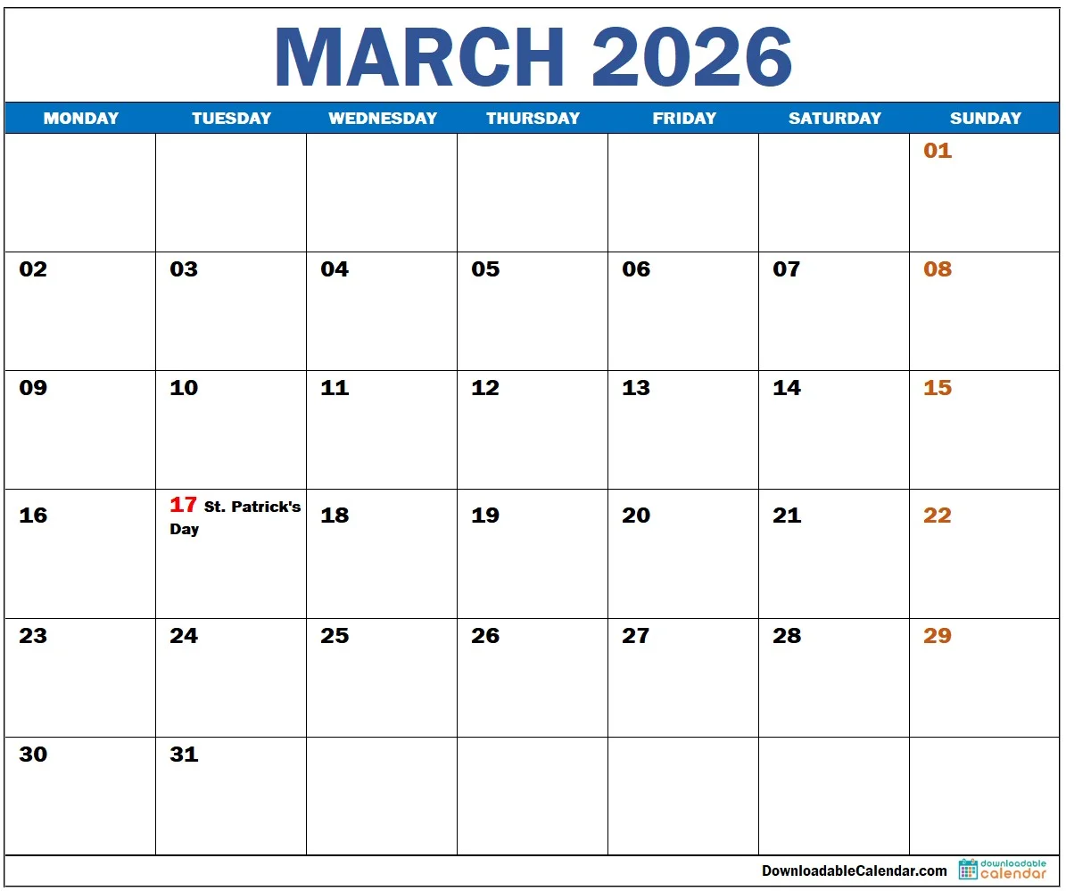 March-2026-calendar-with-usa-holidays March-2026-calendar-with-usa-holidays