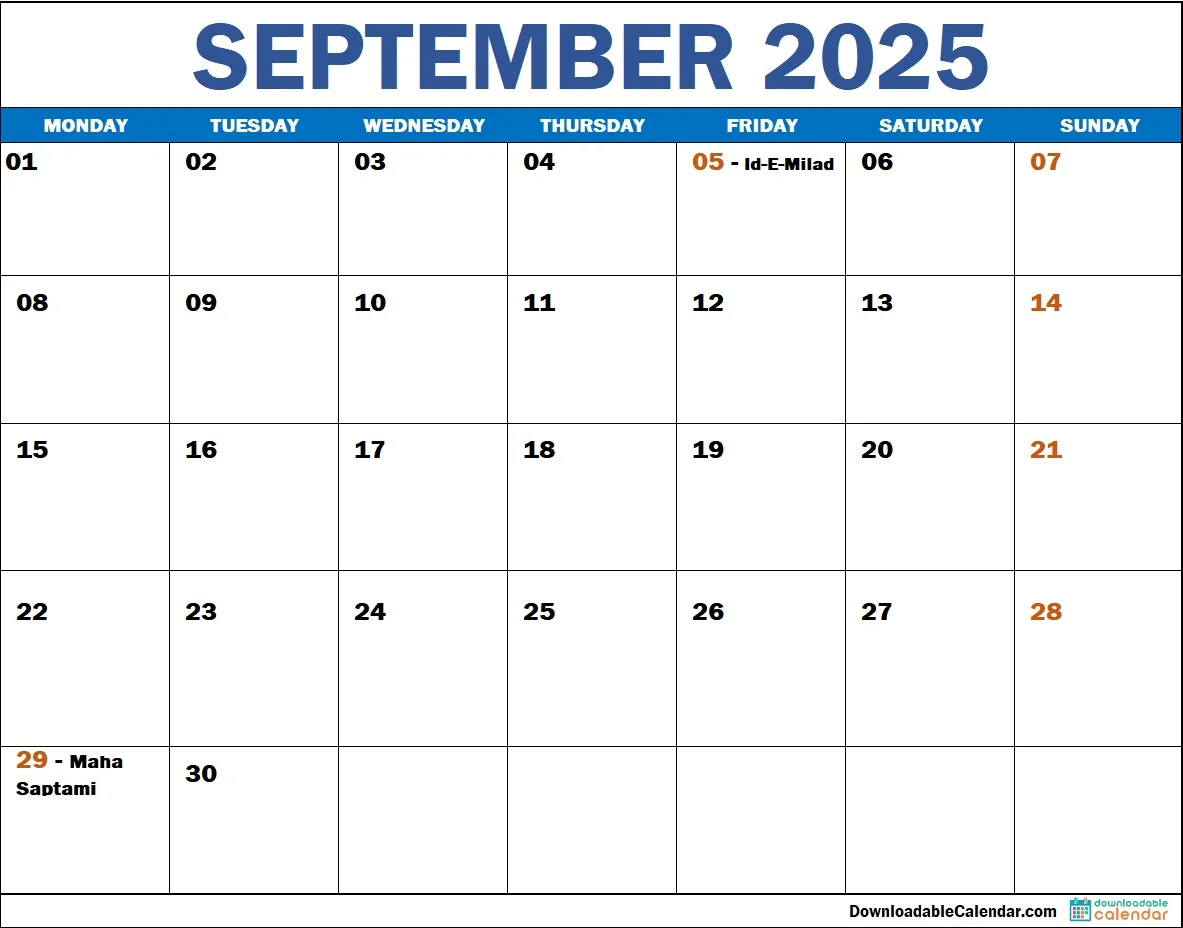 September-2025-calendar-with-Indian-Holidays September-2025-calendar-with-Indian-Holidays