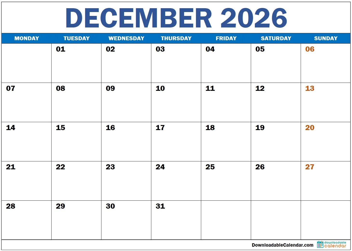 december-2026-calendar