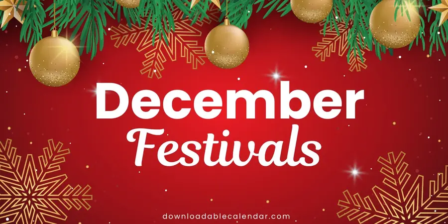 december festivals