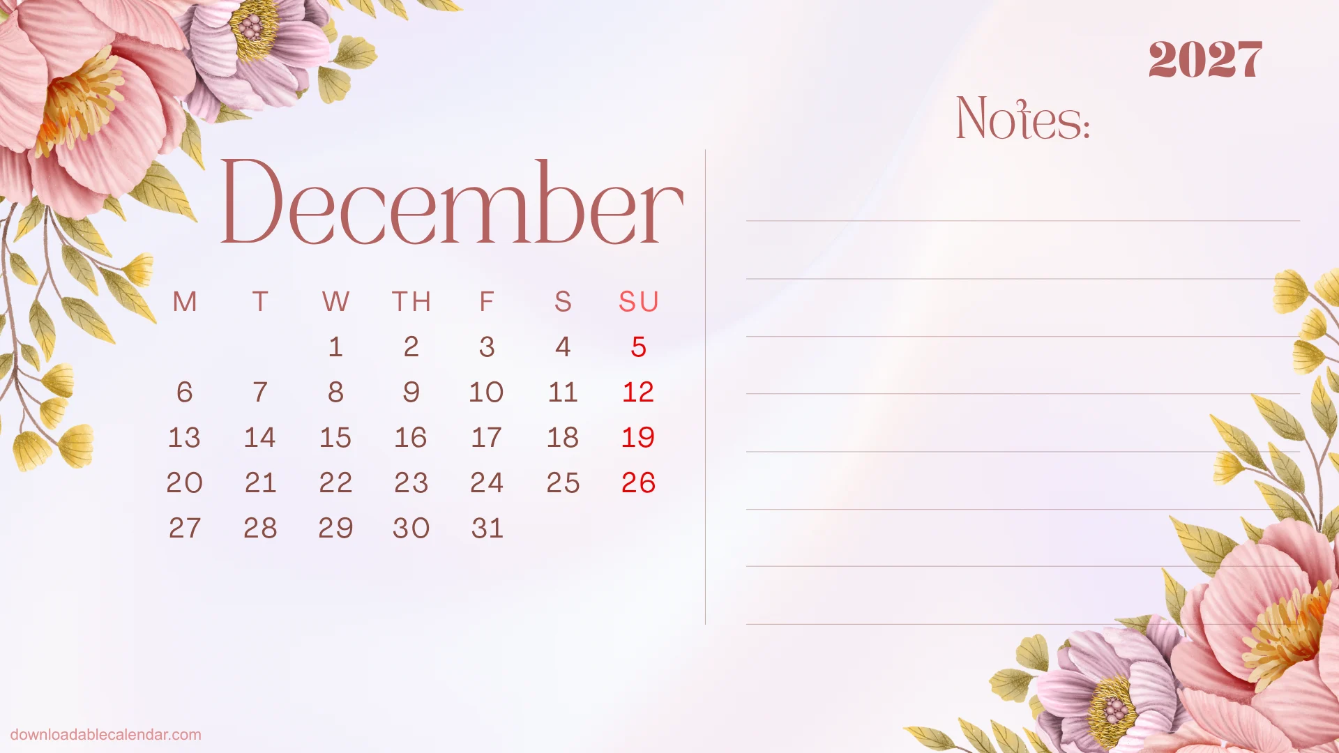 december-2027-floral-calendar-printable