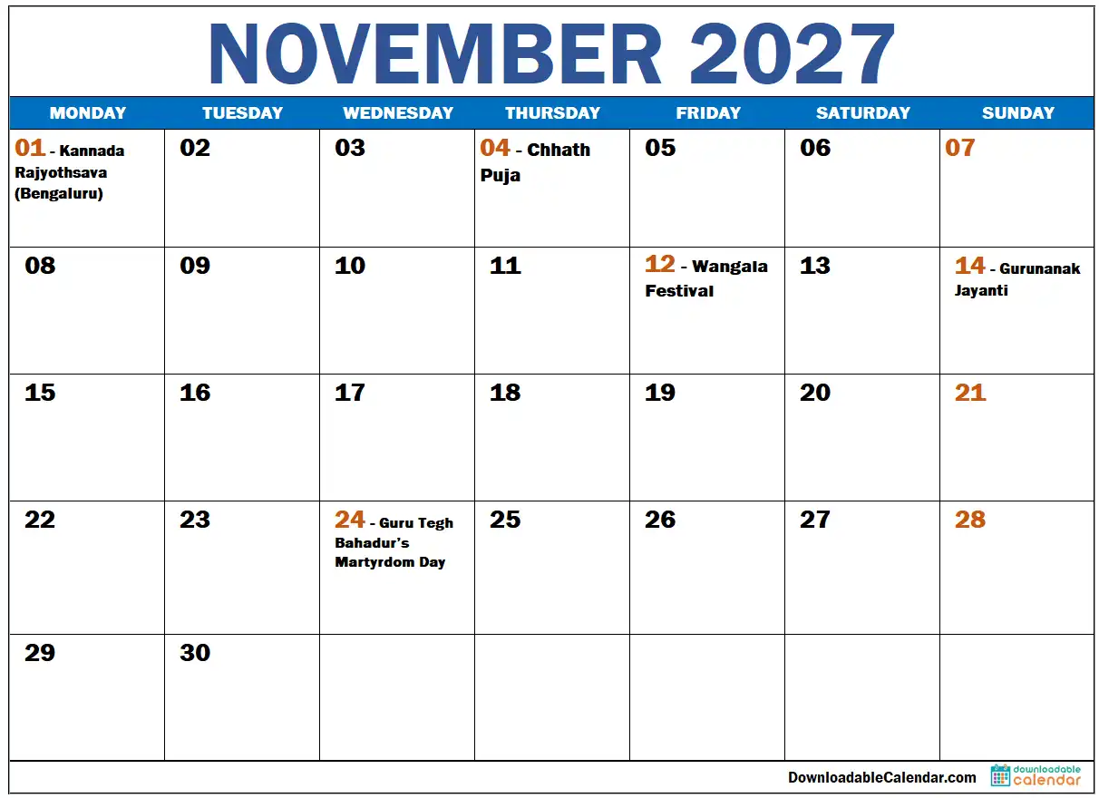 november-2027-calendar-with-indian-holidays