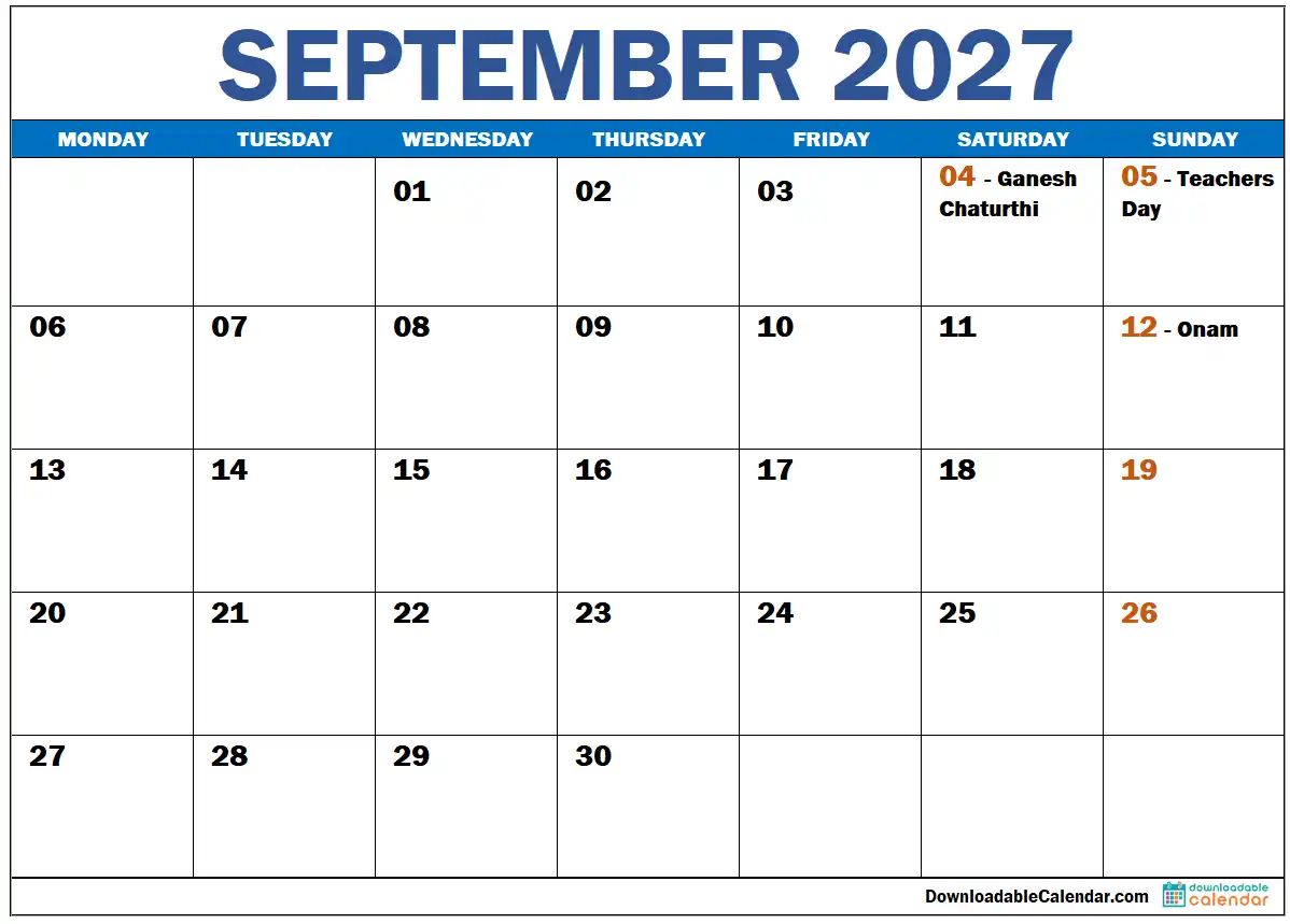 september-2027-calendar-with-indian-holidays